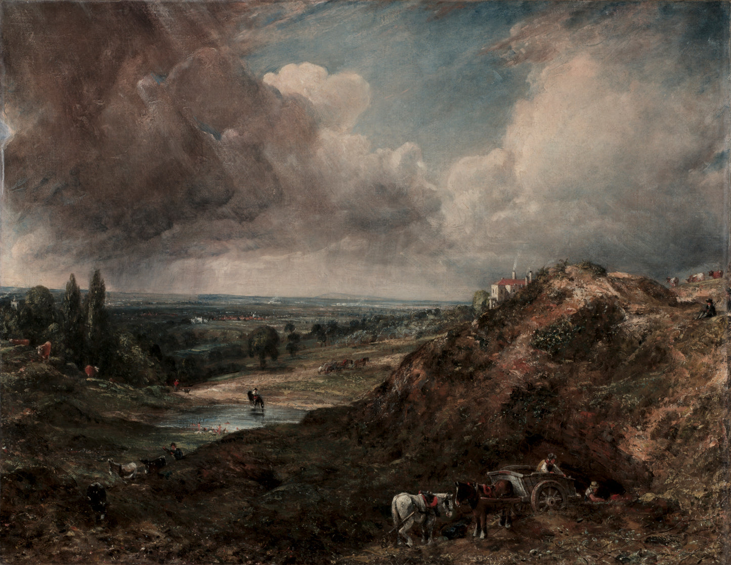 Branch Hill Pond Hampstead Prints by John Constable