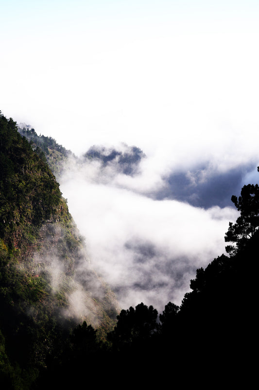 Clouds over Madeira, Madeira Print