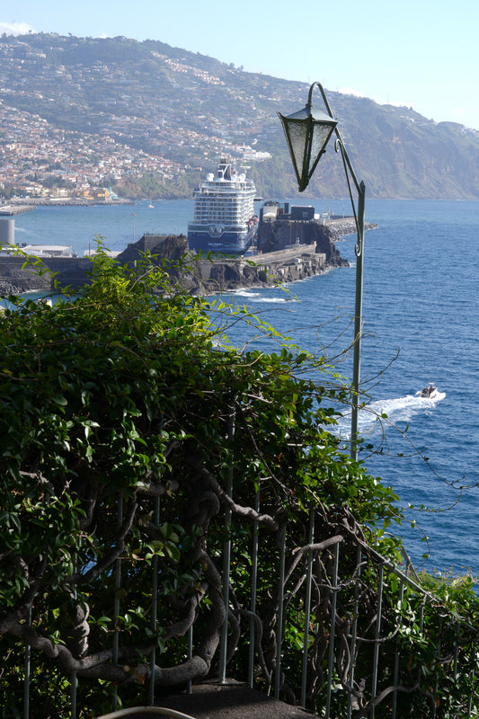 Cruiseship in Madeira, Madeira Prints