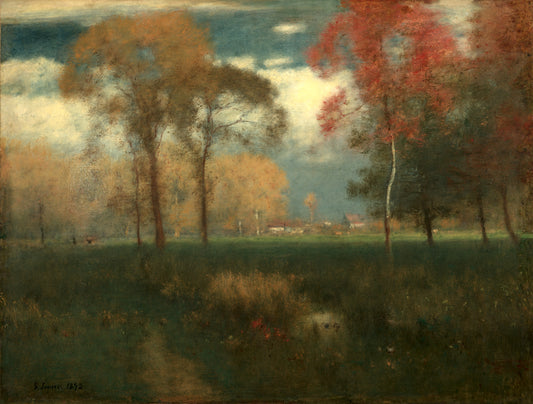 Sunny Autumn Day By: George Inness